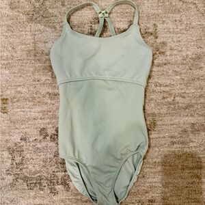 Eurotard mint leotard, size small
